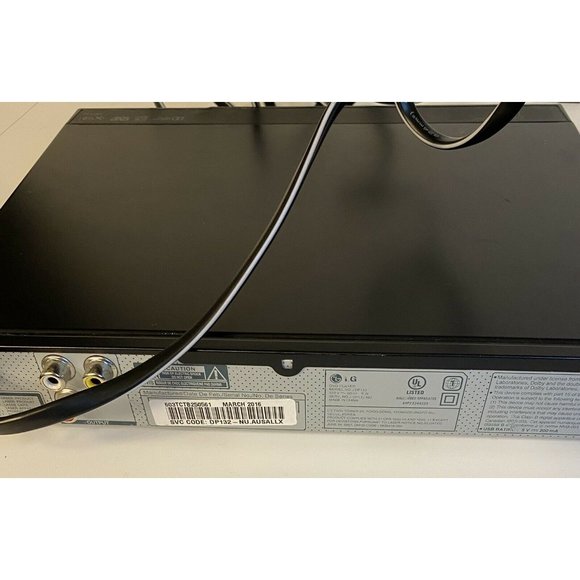 LG DP132 DVD Player NO Remote OR Cables Tested Wor - Picture 3 of 4